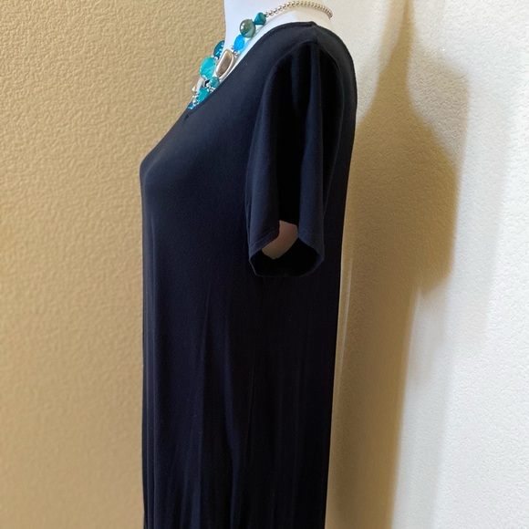 Mossimo Supply Co. Black Criss-Cross Detail Dress - Picture 4 of 5